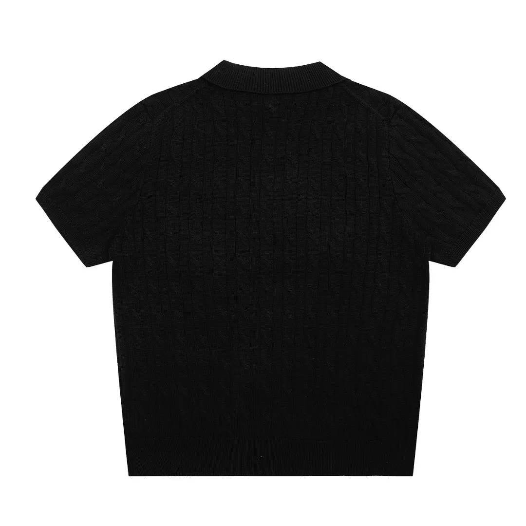 🅿️186 "Top quality" Style number: DS062# (not off the shelves all year round) [Ralph Lauren men's POLO lapel solid color pony embroidered logo knitted short sleeves] ✅Ralph Lauren Ralph Lauren classic basic lapel POLO men's all-season knitted short sleeves ✅Main supplier platform live broadcast Wholesale entity Replacement when out of stock Not off the shelf ✅ZP quality 1:1 version Scan the code to enter the GF website Counter quality ✅Details and quality are the only one in Guangzhou. Imported quality cotton yarn, focusing on high-end, cost-effective. Needless to say good quality. ✅The version restores the original version. The maximum size can be worn up to 200 pounds. Loose, comfortable and stress-free. ✅The upper body is simple and easy to match. A must-have for men. Good-looking clothes are never picky. A must-have for men's wardrobe. Size: S-XL. Color: Black, White, Gray, Khaki, Navy Blue, Gentleman's Lake Blue.